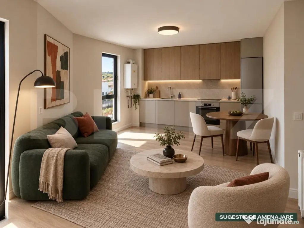 Apartament nou, 1 cameră, 35 mp – Vișan, zona Bucium blo - Iasi (Iasi)
