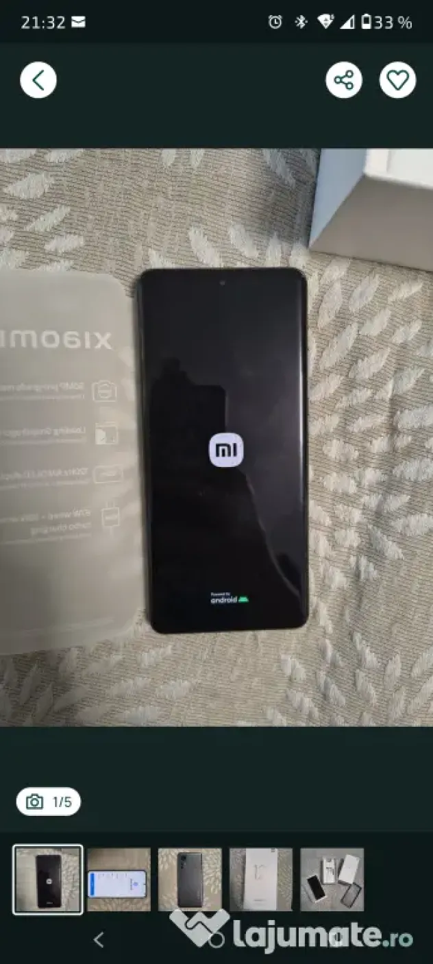 Xiaomi 12 5G 256GB 8GB RAM Dual