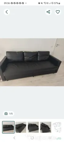 Canapea extensibilă de 3 locuri