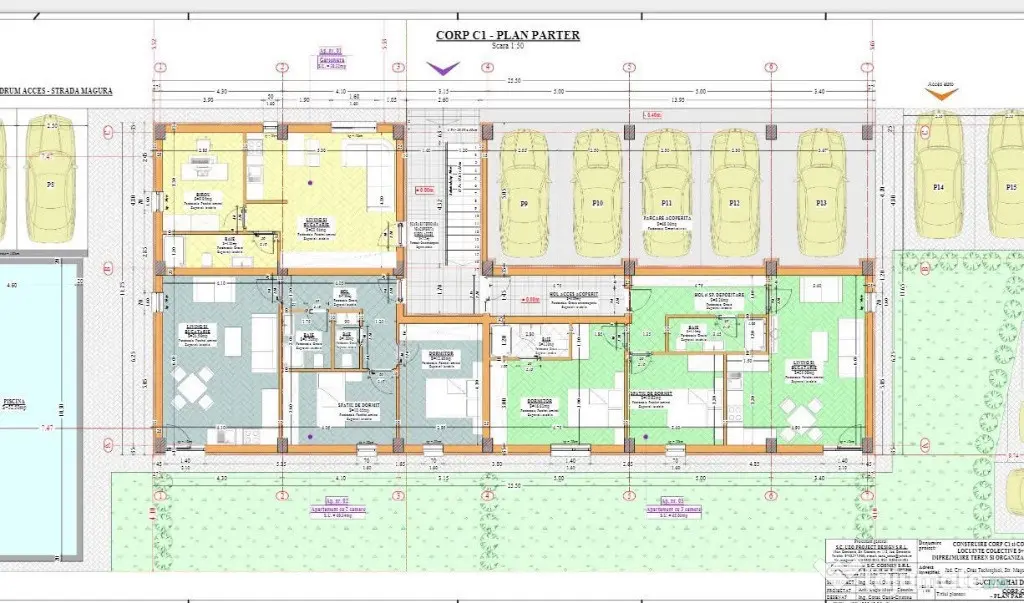 Teren 2250mp + plan + autorizatii în Techirghiol, str. Măgura - Techirghiol (Constanta)
