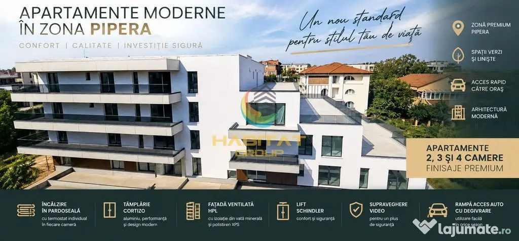 Vânzare Apartament 4 camere LUX - 128 mp Pipera | Pădurea Băneasa - Voluntari (Bucuresti-Ilfov)