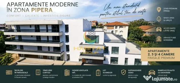 Vânzare Apartament 4 camere LUX - 128 mp Pipera | Pădurea Băneasa - Voluntari (Bucuresti-Ilfov)