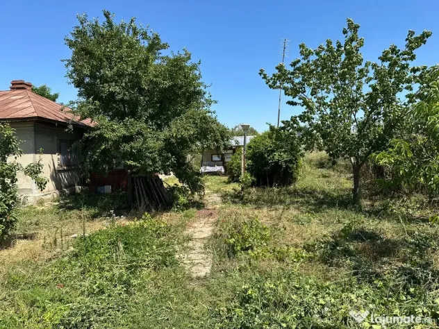Vand casa batraneasca cu utilitati pe teren de 1200mp Andrasesti - Andrasesti (Ialomita)