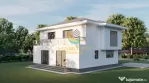 Vila duplex P+1, 3 camere, încălzire pardoseală, finisaje Delta Design