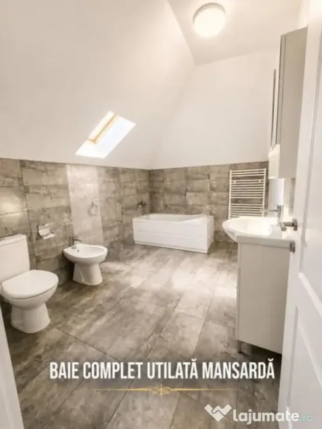 Casă P+M în Săcălaz | 6 camere | 3 băi | 213 mp constru - Sacalaz (Timis)
