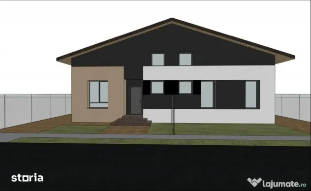 Duplex in Sacalaz | 3 camere | Terasa acoperita | Toate util - Sacalaz (Timis)
