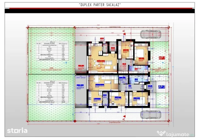 Duplex in Sacalaz | 3 camere | Terasa acoperita | Toate util - Sacalaz (Timis)