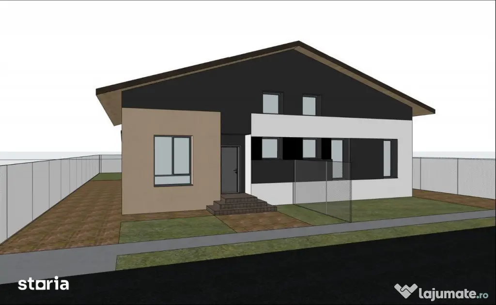 Duplex in Sacalaz | 3 camere | Terasa acoperita | Toate util - Sacalaz (Timis)