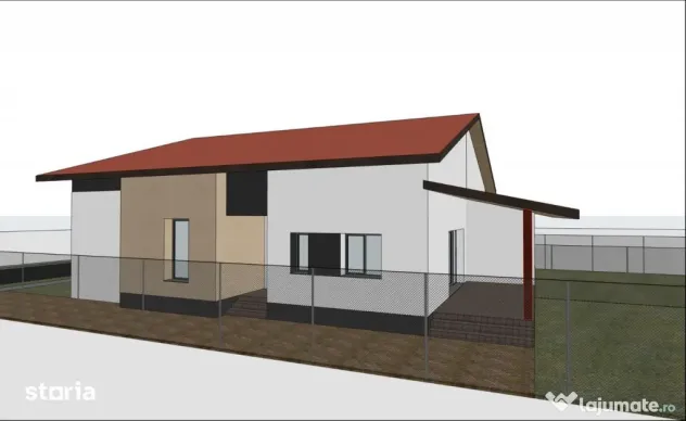 Duplex in Sacalaz | 3 camere | Terasa acoperita | Toate util - Sacalaz (Timis)