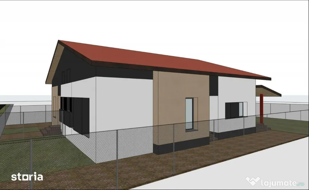 Duplex in Sacalaz | 3 camere | Terasa acoperita | Toate util - Sacalaz (Timis)