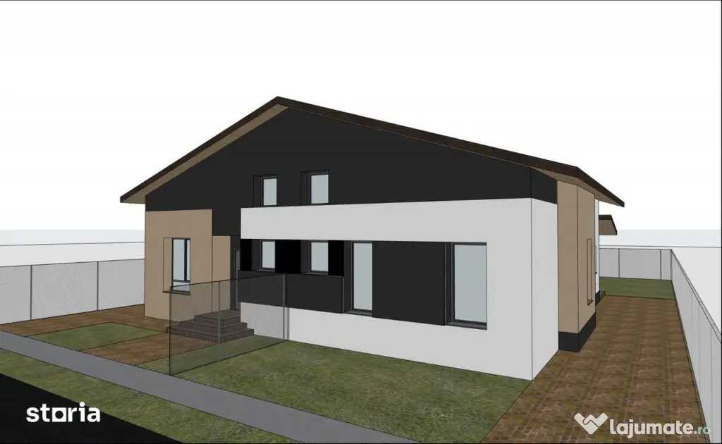 Duplex in Sacalaz | 3 camere | Terasa acoperita | Toate util - Sacalaz (Timis)
