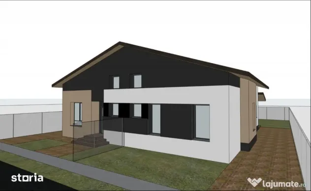 Duplex in Sacalaz | 3 camere | Terasa acoperita | Toate util - Sacalaz (Timis)