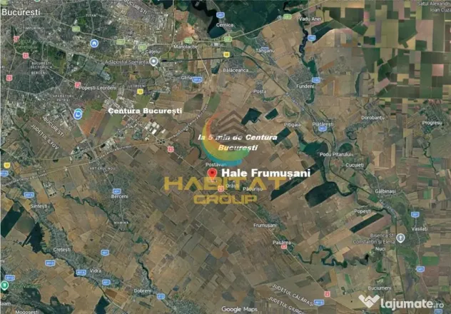 Hale 550 mp în Frumușani | Vânzare sau închiriere | 2 unități - Frumusani (Calarasi)
