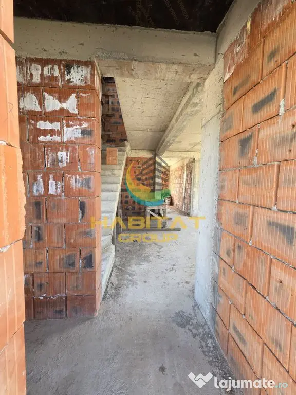 Vilă cubistă P+1, master bedroom cu dressing și baie, teren generos - Berceni (Bucuresti-Ilfov)
