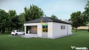 Casa parter+ pod/ 4 camere / 385 mp teren / Berceni- Vidra 