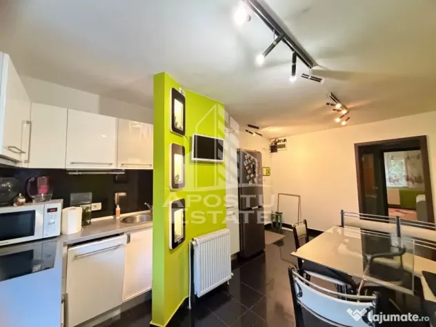 Apartament cu 3 camere, et 2, cent. proprie, zona Lunei,in Timisoarara - Timisoara (Timis)