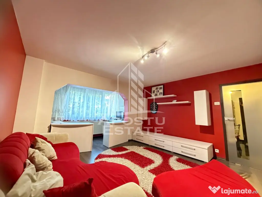 Apartament cu 3 camere, et 2, cent. proprie, zona Lunei,in Timisoarara - Timisoara (Timis)
