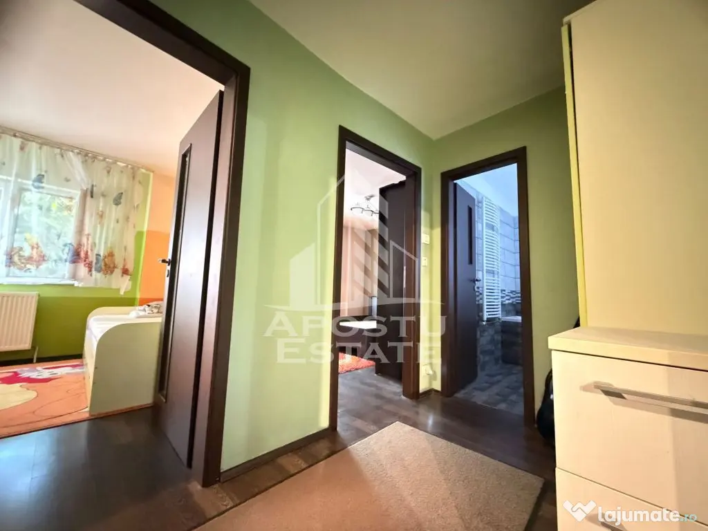 Apartament cu 3 camere, et 2, cent. proprie, zona Lunei,in Timisoarara - Timisoara (Timis)
