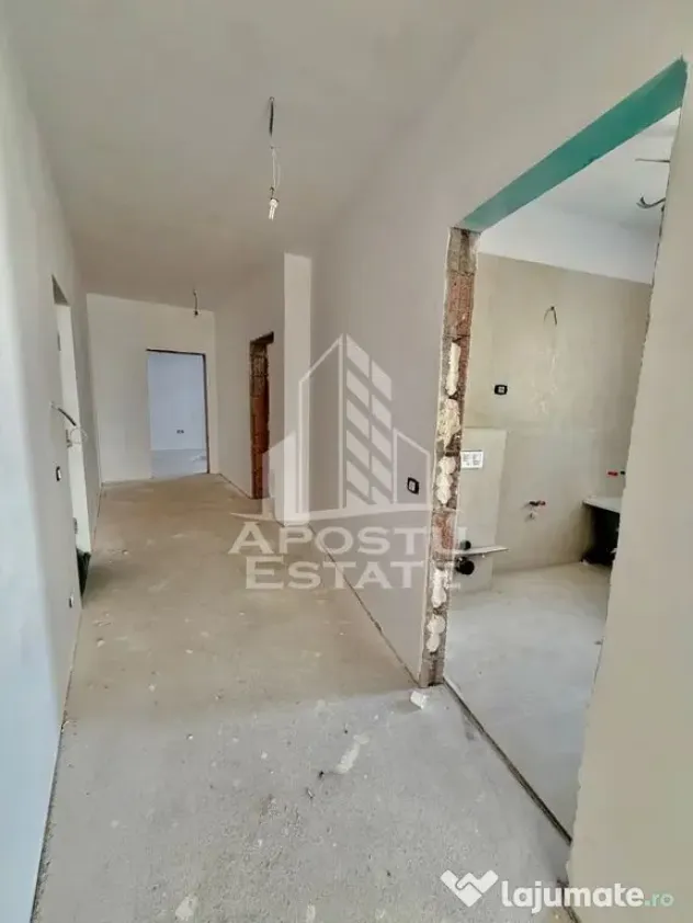 Apartament cu 3 camere, etaj intermediar, zona Giroc - Giroc (Timis)