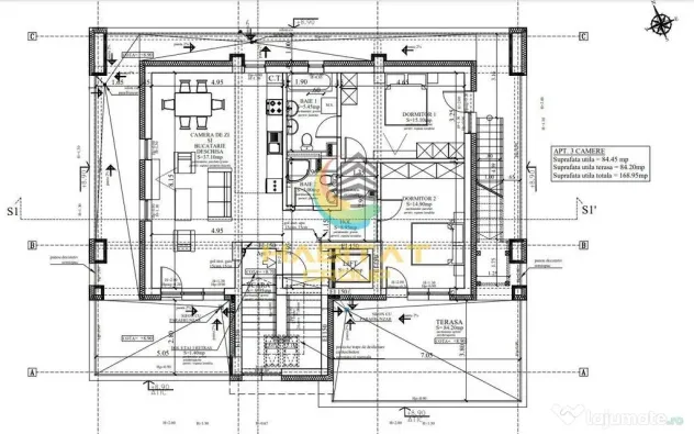 Splaiul Unirii Penthouse 3 camere 85 mp + terasa 84 mp - Bucuresti (Bucuresti-Ilfov)