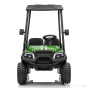 UTV electric pentru 4 copii, Kinderauto Golf-Kart 4x55W 12V cu roti moi, verde 