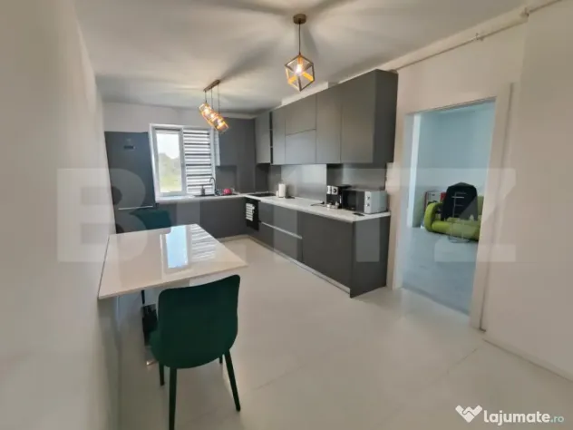Apartament 3 camere, 64mp, etaj 1, la cheie, parcare, zona V - Floresti (Cluj)