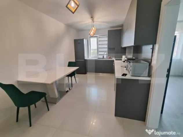 Apartament 3 camere, 64mp, etaj 1, la cheie, parcare, zona V - Floresti (Cluj)