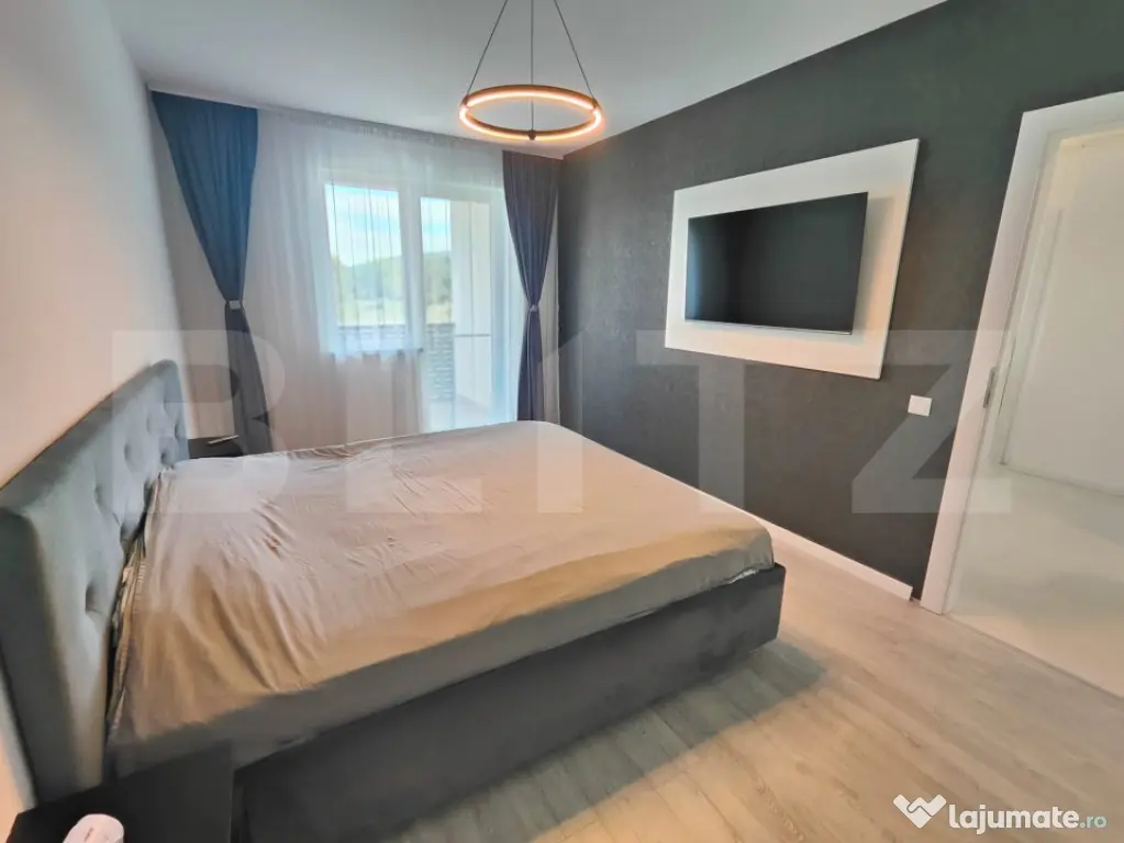 Apartament 3 camere, 64mp, etaj 1, la cheie, parcare, zona V - Floresti (Cluj)