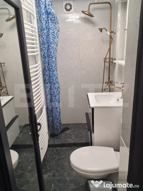 Garsonieră de închiriat 34 mp, zona Bicaz - Targu Jiu (Gorj)