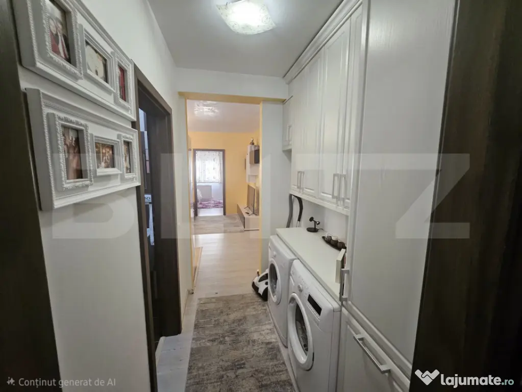 Apartament cu 3 camere, 53.06 mp, Str. Stejarului - Floresti (Cluj)