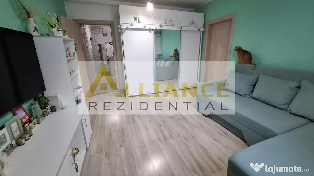 Ap2camere /mobilat și utilat +parcare /Metrou Dimitrie Leonida 10min - Popesti Leordeni (Bucuresti-Ilfov)