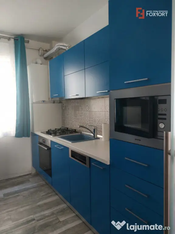 Apartament 3 camere | Mobilat | Bucatarie inchisa cu sticla - Giroc (Timis)