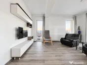 Apartament cu 2 camere, mobilat, cu balcon și parcare – G