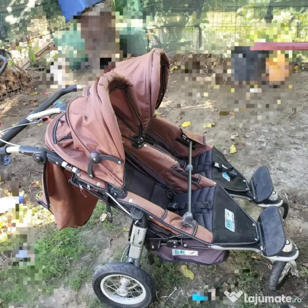 Carucior dublu TFK