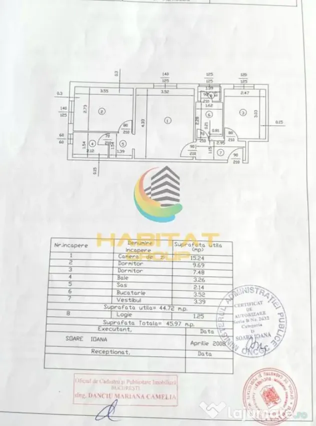 Apartament 3 camere cf2 Aleea Resita - Bucuresti (Bucuresti-Ilfov)
