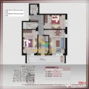 Pallady 3 camere decomandat 85 mp mutare rapida 