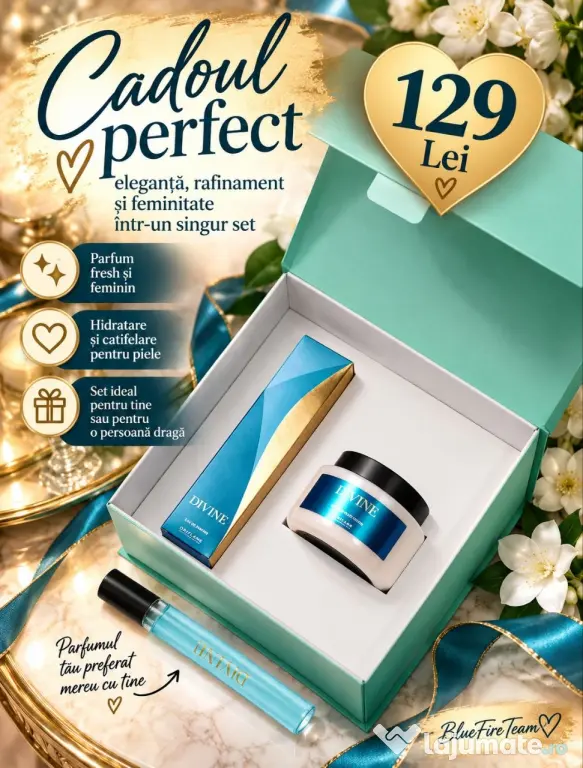 Set Divine parfum plus crema