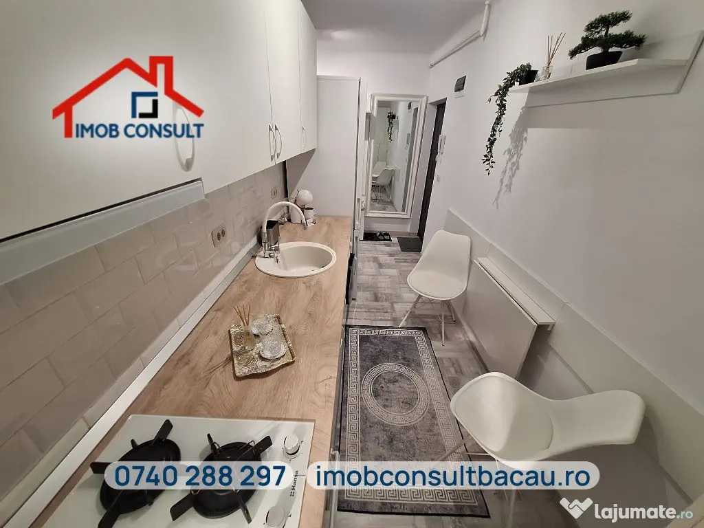 Studio lângă Parcul Cancicov, mobilat și utilat | CE1876 - Bacau (Bacau)