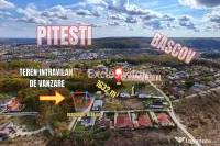 Teren de vanzare Bascov-Glamboc Deal, langa padure, toate utilitățile