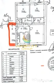 Apartament de cu 3 camere, vizavi de Mall Vitan, centrala proprie, parcare