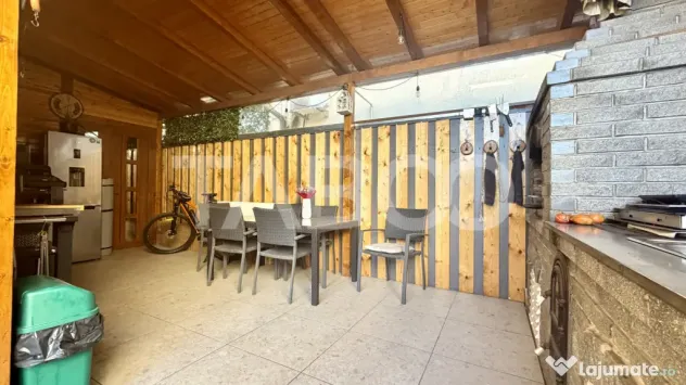 Duplex de vanzare la cheie mobilat si utilat cu terasa gener - Gilau (Cluj)