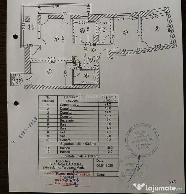 4 camere premium de inchiriat - Union Plaza, Bulevardul Unir - Bucuresti (Bucuresti-Ilfov)