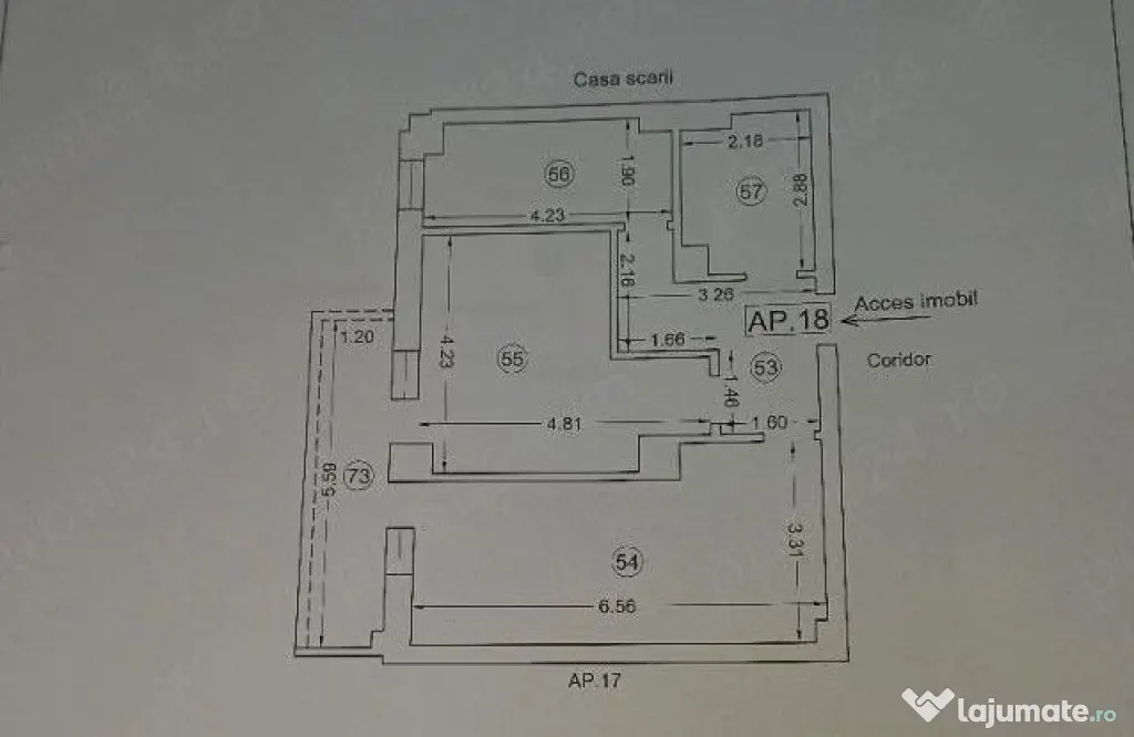 Apartament 2 camere decomandat+parcare - zona Campus Universitar - Constanta (Constanta)