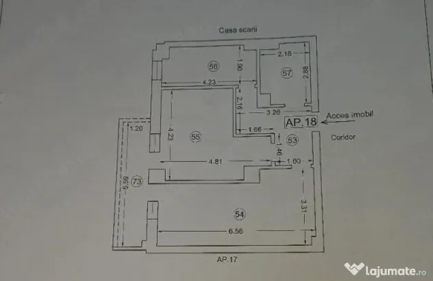 Apartament 2 camere decomandat+parcare - zona Campus Universitar - Constanta (Constanta)