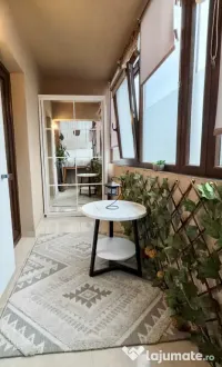 Apartament 40mp etaj 1 mobilat 