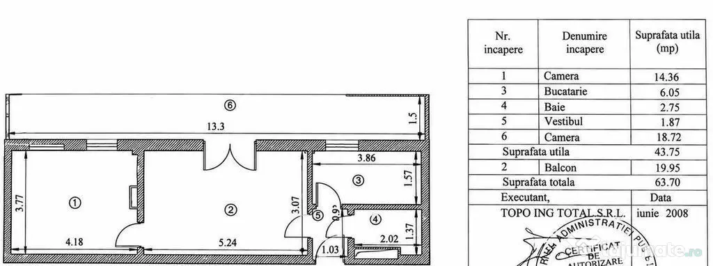 Apartament 3 camere | Balcon generos | Zona Piața Victoriei - Bucuresti (Bucuresti-Ilfov)