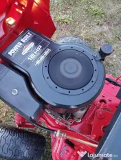 Tractoras gazon marca Muray 12,5 Cp cu remorca tabla 500 Kg 