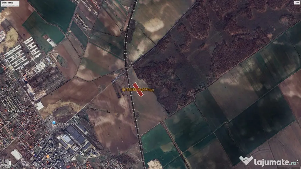 Teren Intravilan zona industrială la Noua Centura - Buftea (Bucuresti-Ilfov)