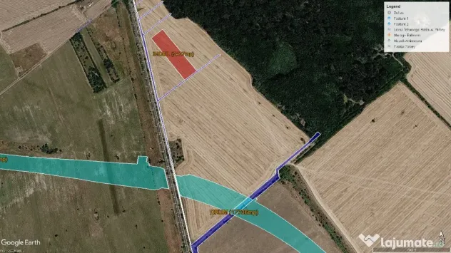 Teren Intravilan zona industrială la Noua Centura - Buftea (Bucuresti-Ilfov)