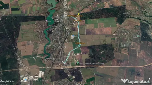 Teren Intravilan zona industrială la Noua Centura - Buftea (Bucuresti-Ilfov)